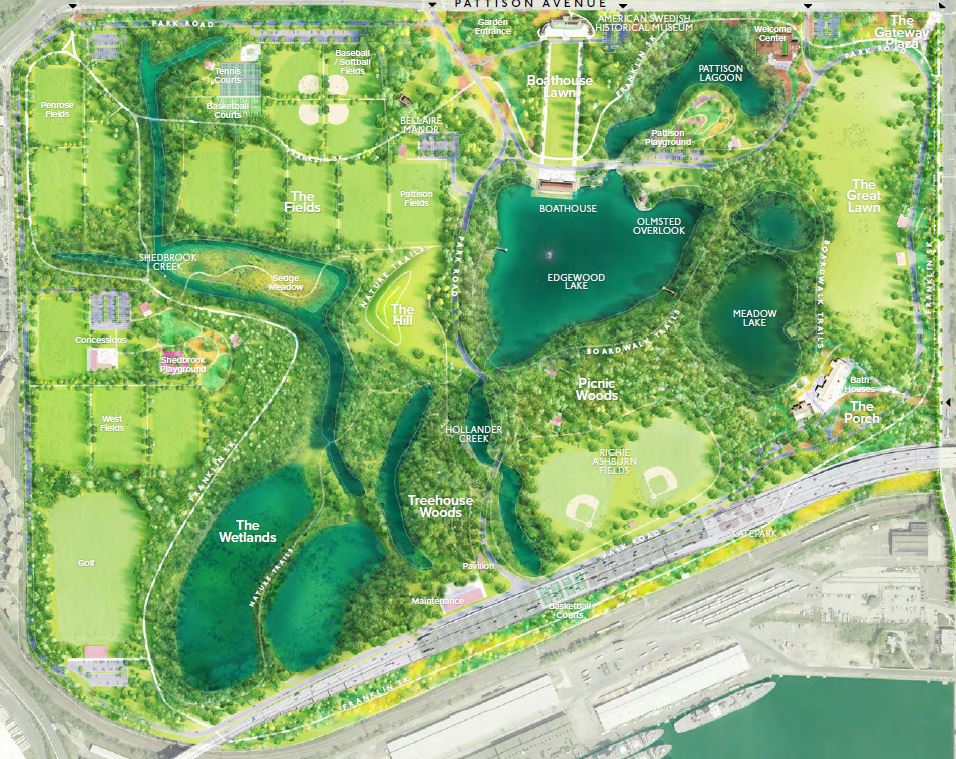 Take a virtual tour of the FDR Park Plan Thumbnail