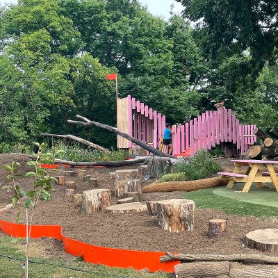 FDR Park Pop-Up Play Space Grand Opening