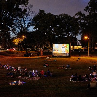 First Friday Flicks at the Fountain: Parkside Comm...