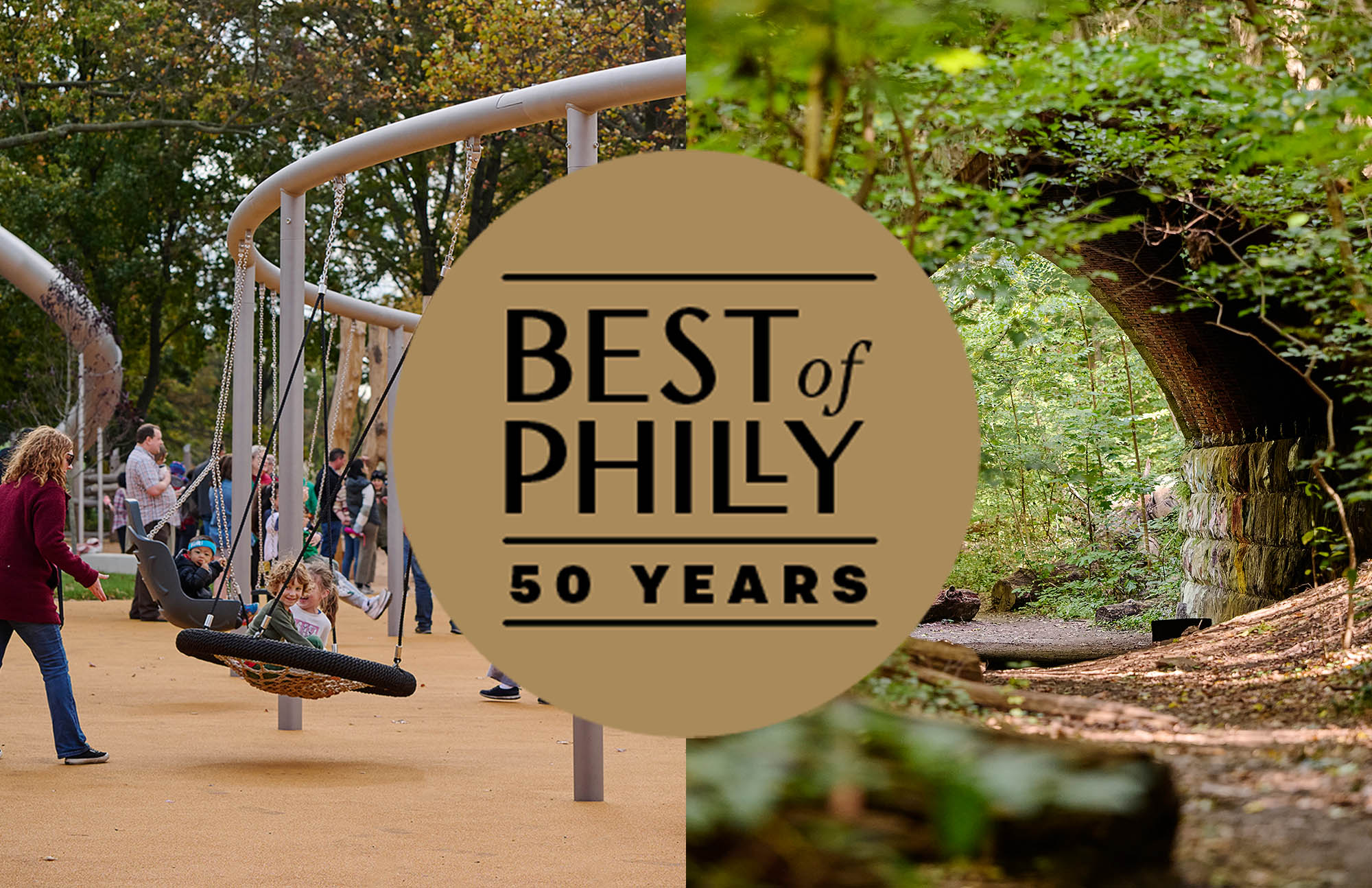 Anna C. Verna Playground and Trolley Trail are Officially “Best of