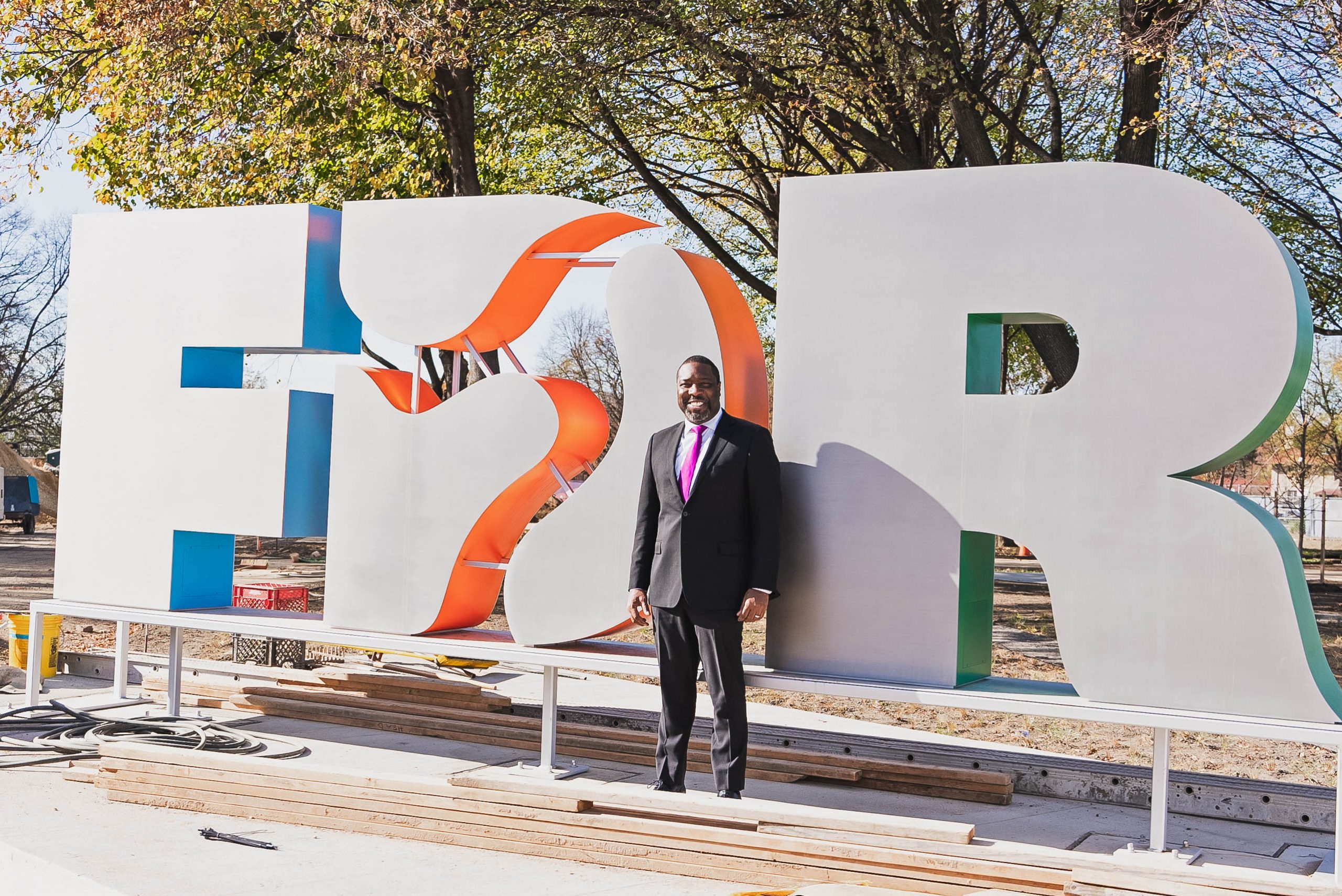 Rolling out the welcome mat: Progress at FDR Park’s Gateway Plaza ...
