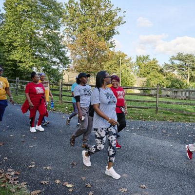 We Walk + Line Dancing on the Strawberry Mansion Bridge