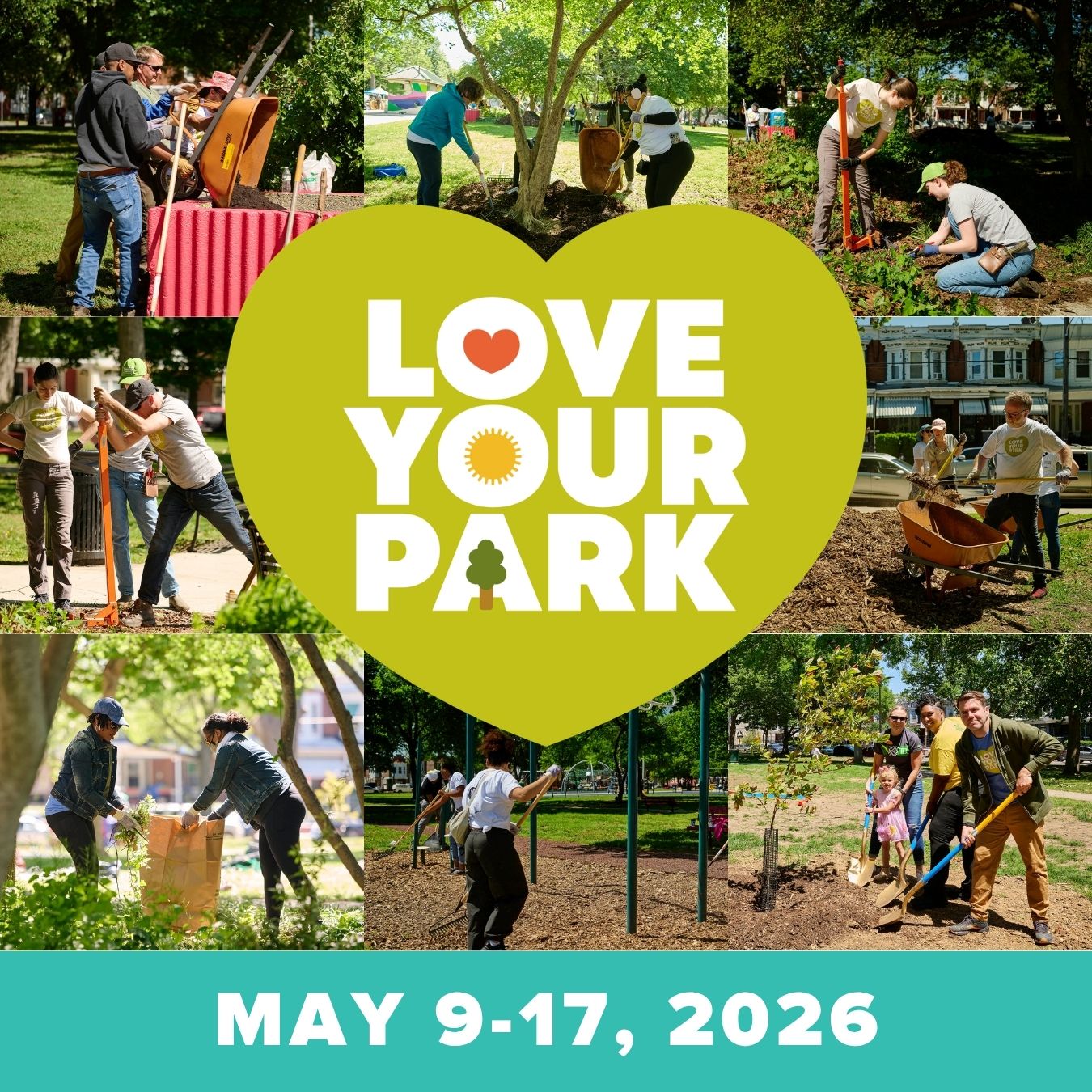 Love Your Park Week 2026 – Fairmount Park Conservancy